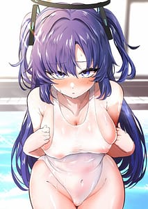 Page 2: 001.jpg | Bisho Nure Yuuka to Sukumizu Ecchi | View Page!