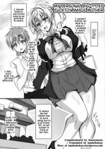 Page 2: 001.jpg | Boku dake no Bakunyuu Ona-Maid no Hahaoya | View Page!