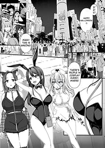 Page 3: 002.jpg | Halloween de Ukareta Gal-tachi ni Saimin Seisai wo!! | View Page!