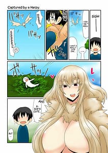 Page 1: 000.jpg | Harpy-san ni Tsukamatte | View Page!