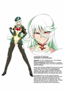 Page 2: 001.jpg | Heroine Harassment -Shirogane no Anbarerl Hen-Hitojichi wo Torarete Nasu Subenaku DosukebeHero ni Kegasareru Aku no Onna Kanbu | View Page!