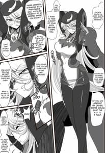 Page 11: 010.jpg | Heroine Harassment -Shirogane no Anbarerl Hen-Hitojichi wo Torarete Nasu Subenaku DosukebeHero ni Kegasareru Aku no Onna Kanbu | View Page!
