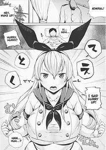 Page 2: 001.jpg | Hyonna Koto kara Kyuu ni Otona ni Natte Shimatta Shimakaze-san to Heya de Futari ni Naru to Kou Naru | View Page!
