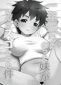 Page 2: 001.jpg | Ichinen Buri ni Atta Imouto ga Nanka Sugo Katta Kudan | View Page!