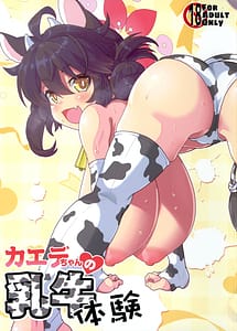 Read Kaede-chan no Nyuugyuu Taiken