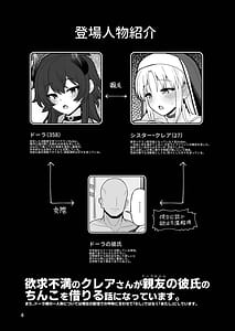 Page 3: 002.jpg | Konna no Dame desu Yokkyuu Fuman no Seiso-kei Haishinsha-san Shinyuu no Dekachin Kareshi o Karite Ikimakuri | View Page!