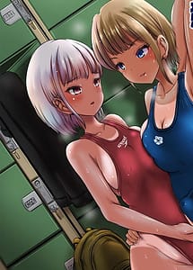 Read Kyouei Mizugi Kanojo to Seikoukan Futanari Yuri Ecchi-Kanojo ni Nakadashi Sareru Anata- with English Translation