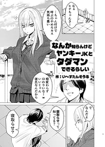 Page 2: 001.jpg | Nanka Shiran Kedo Yankii JK to Tadaman Dekiru Rashii | View Page!