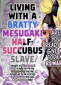 Read Nee Goshujin Kyo no Gohobi Madaa Bokukko Mesugaki Half Sakyubasu Dorei Musume ni Gohobi Seikatsu with English Translation