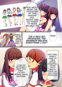Page 5: 004.jpg | Producer no Meirei wa Zettai! Idol Otaku no Ore ga Joushiki Henkan Appli de Idol Haramase Harem! | View Page!