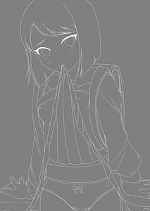 Page 2: 001.jpg | Short Heroine x Black Stockings touched on the train | View Page!