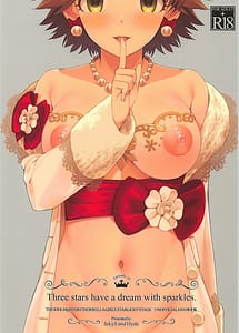 Read Three stars have a dream with sparkles