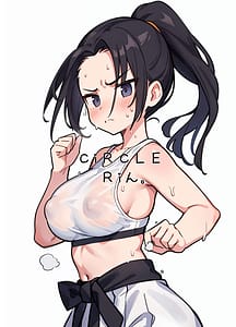 Page 7: 006.jpg | Zettai Muteki Karate Musume Buzama ni...... Haiboku! 1 | View Page!