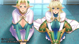 巨乳エルフ母娘催眠 「はい……人間様のオチ○ポを母娘でしゃぶらせていただきます……」 / Image 8