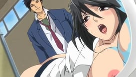 爆乳BOMB ＃3 女教師 若槻理沙 男子トイレは危険がいっぱい。 / Image 6