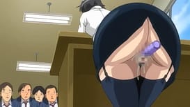 爆乳BOMB ＃3 女教師 若槻理沙 男子トイレは危険がいっぱい。 / Image 15