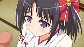 らぶ2Quad 「妹巫女痴漢・ほのか～羞じらいねだる桃尻電車」 / Image 1