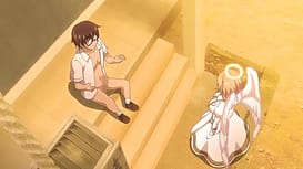 ヌキどきッ！Revolution～天使と悪魔の搾精バトル～ 夕焼け空に天使降臨！ セラのおっぱい、自由にしてね 編 / Image 7