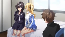 OVA 陰キャカップルが陽ギャル達とSEXトレーニングする話 ＃1 / Image 5