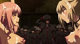 堕ちモノRPG 聖騎士ルヴィリアス 第四章 戦勝祭の大乱交 ～ルヴィリアスとティアとイリスとリフリア、快楽漬けのアヘ顔絶頂～ / Image 23