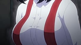 トイレの花子さんVS屈強退魔師 ～悪堕ちマ○コに天誅ザーメン連続中出し～ 第一怪 怪奇『トイレの花子さん』！ 悪堕ち巨乳の吊りスカート / Image 2