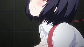 トイレの花子さんVS屈強退魔師 ～悪堕ちマ○コに天誅ザーメン連続中出し～ 第一怪 怪奇『トイレの花子さん』！ 悪堕ち巨乳の吊りスカート / Image 8