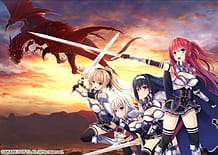 竜騎士Bloody†Saga: View Cover!