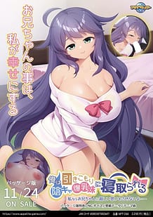 俺は引きこもり陰キャ爆乳妹に寝取られる ～私ならお兄ちゃんに寂しい思いをさせないよ…～: View Cover!
