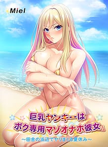 巨乳ヤンキーはボク専用マゾオナホ彼女～田舎の浜辺でヤリまくる夏休み～: View Cover!